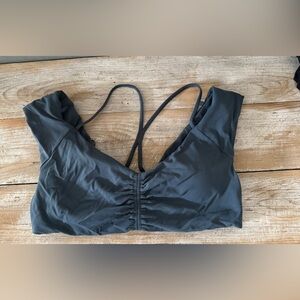 Athleta Charcoal Sports Bra